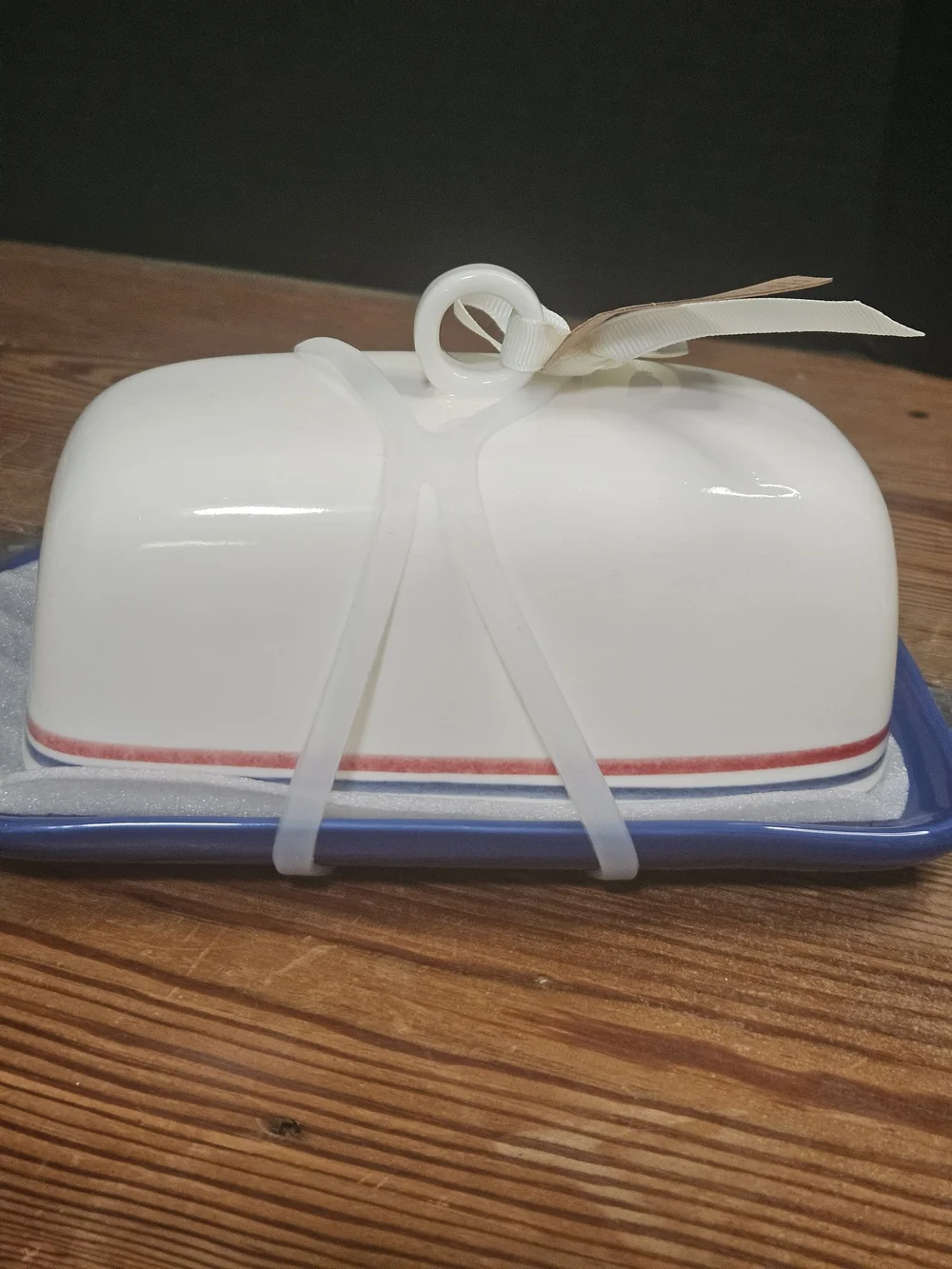Rae Dunn ceramic butter